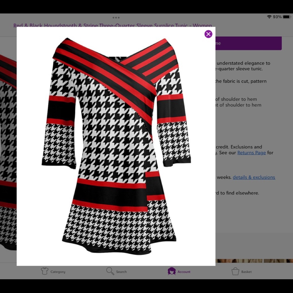 Tunic top